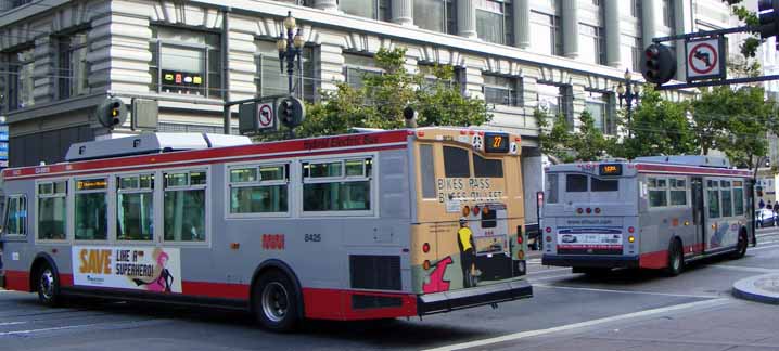 San Francisco MUNI Orion VII hybrid 8425 & 8429